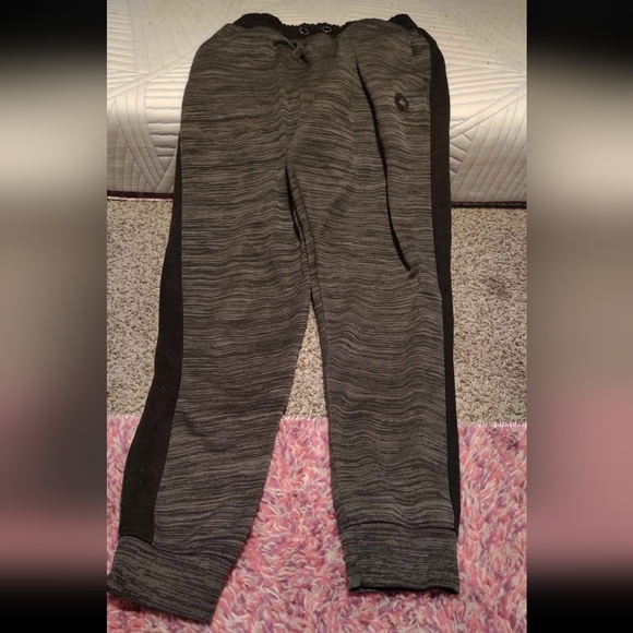 Gray and Black Jogger Pants - Picture 1 of 1